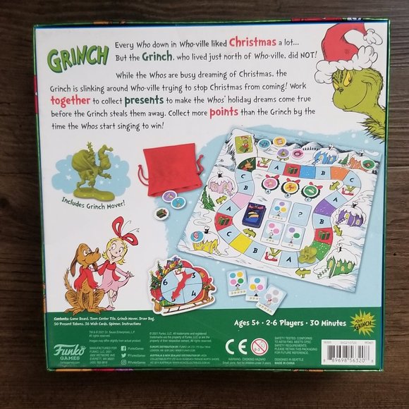 FUNKO Dr. Seuss Merry Grinchmas Game - Picture 2 of 3